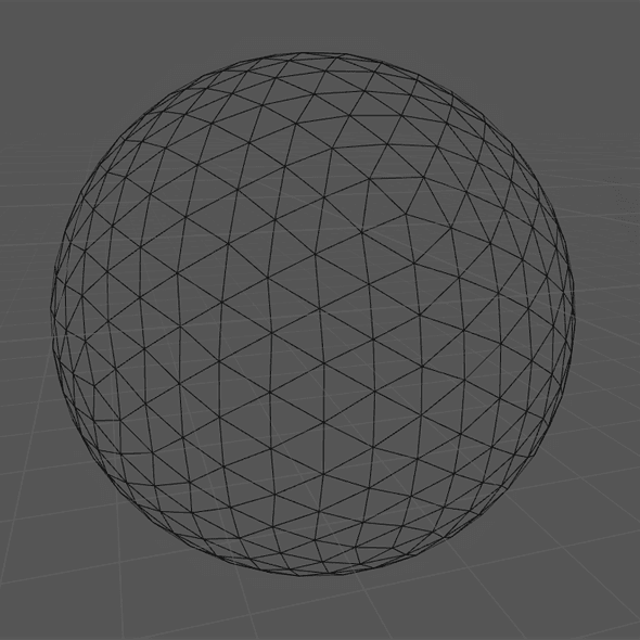 Generating and UV mapping an icosahedron sphere